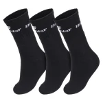 Meia Babolat Basic BB050 39 ao 42 - Pack com 03 Pares - PRETA