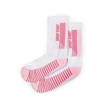 Meia DROP SHOT Cano Longo Rosa 35/39