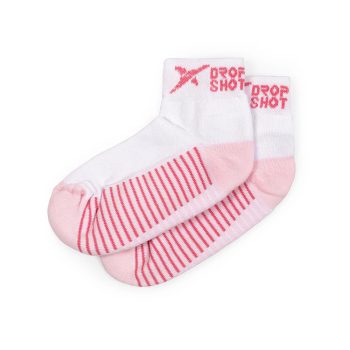 Meia DROP SHOT Cano Curto Rosa 35/39