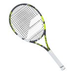 Raquete de Tenis Babolat Aero Junior 26 Alcaraz -Cinza Amaelo Branca L0 250G