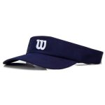 Viseira Core Wilson Logo W Marinho