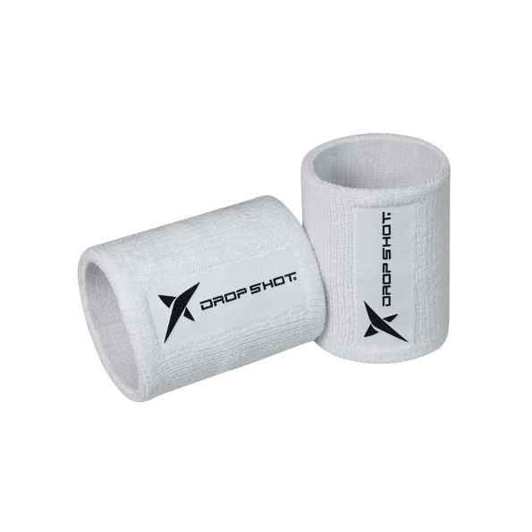 Munhequeira longa Drop Shot - Branco