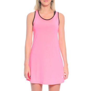 Vestido Vies Contrastante Shark Pink P