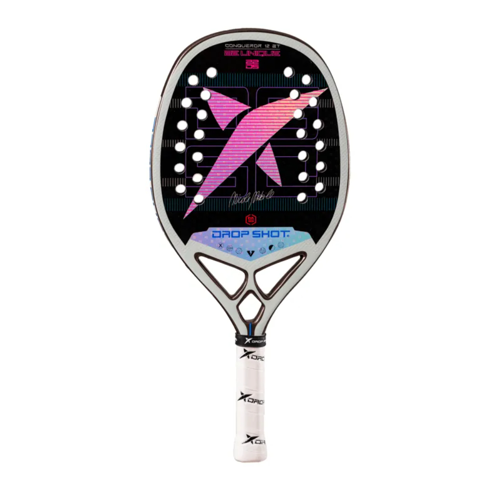 15277864029-con-1-1 Raquete de beach tennis Drop Shot Conqueror 12 Nicole Nobile