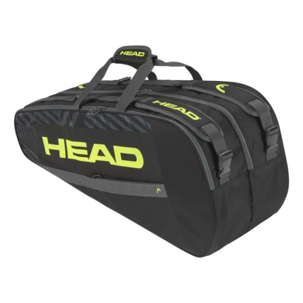 Raqueteira Head Bag L 9R Preta Verde