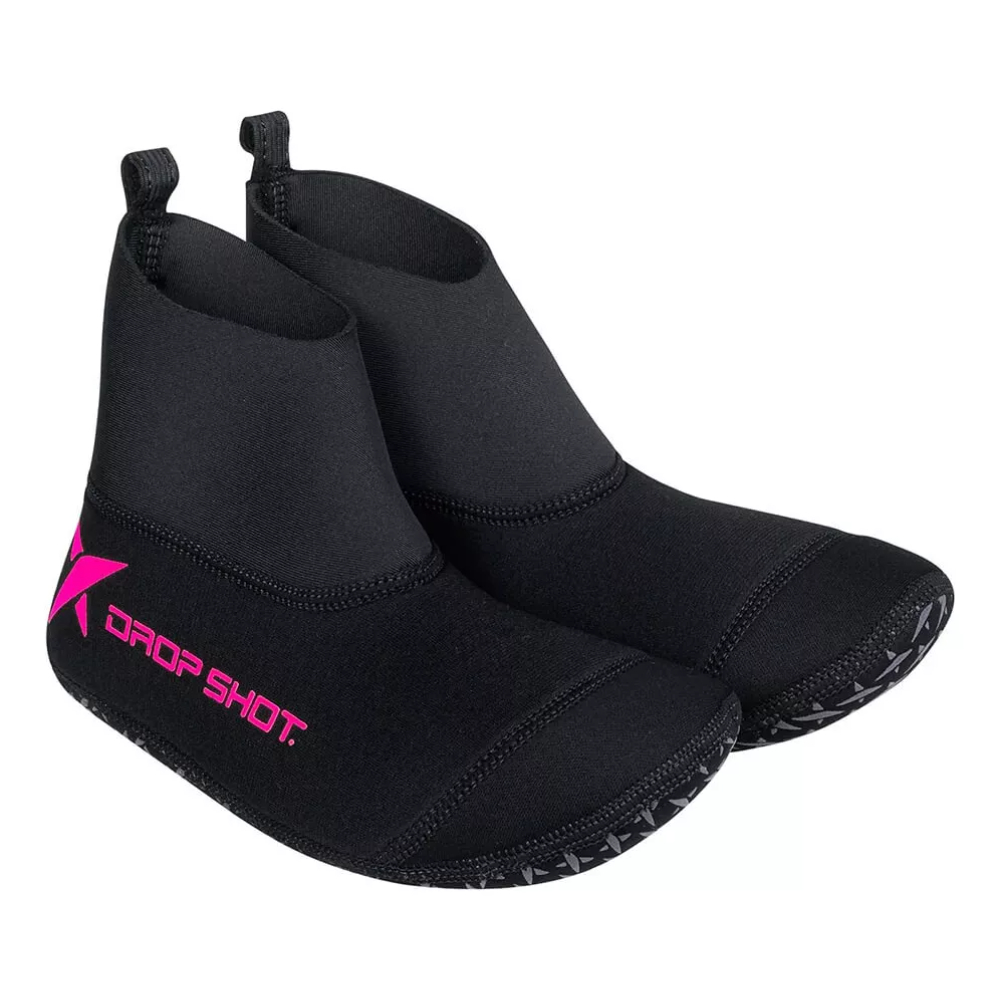 15299780555-sap-1 Sapatilha Drop Shot Neo 1.0 - Logo Rosa - 39/40