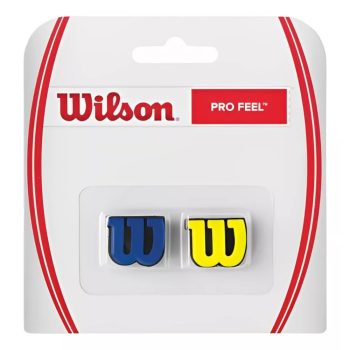 Antivibrador Wislon Pro Feel Azul e Amarelo