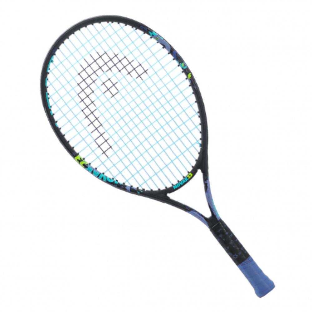 15311161517-n1 Raquete de Tenis Head Júnior Novak 23 Preta e Azul -215 gr