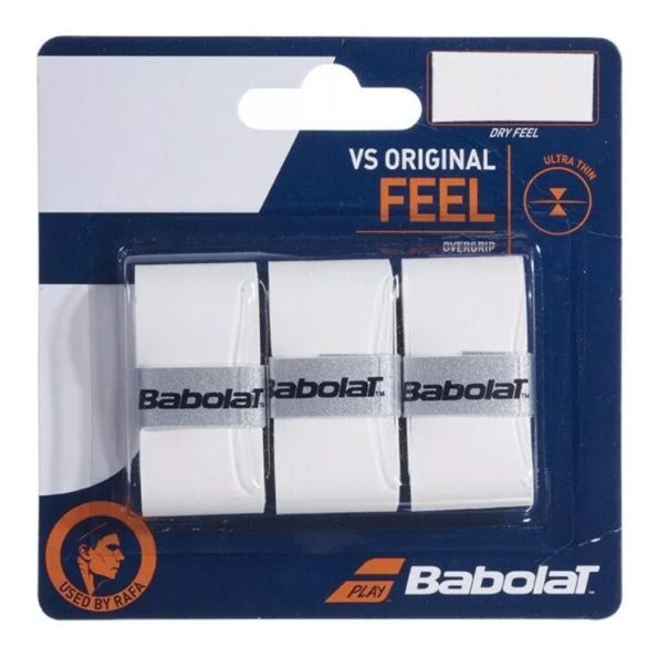 Overgrip Babolat VS Orignal X3 Branco