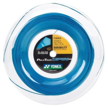 Corda Yonex Poly Tour Spin 125 Rolo - Azul