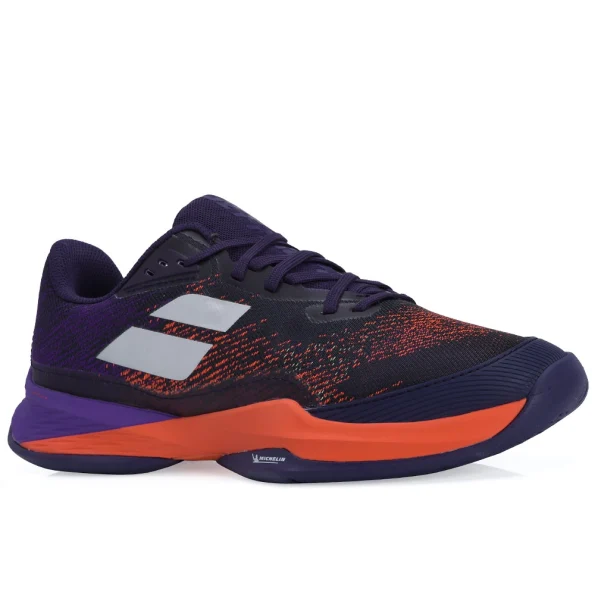 Tênis Babolat Jet Mach 3 Clay Roxo e Laranja