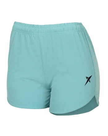 Short Feminino Drop Shot Enjoy Aquamarine