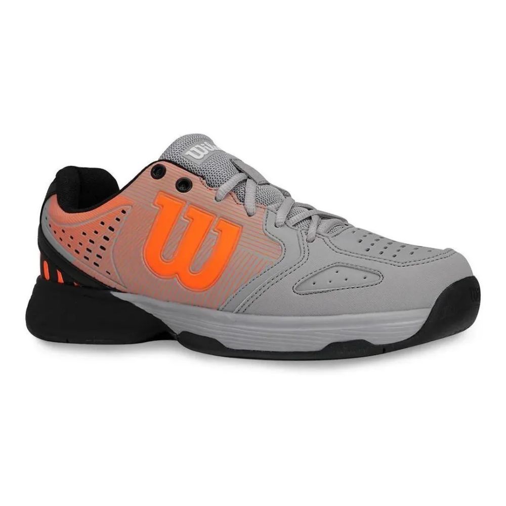 15208159825-cpl-01-5.jpg Tenis Wilson K Tour Cinza Preto e Laranja