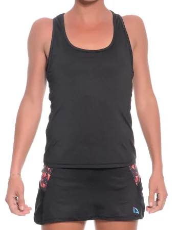 Regata Slim Fem Shark Sofia - Preto