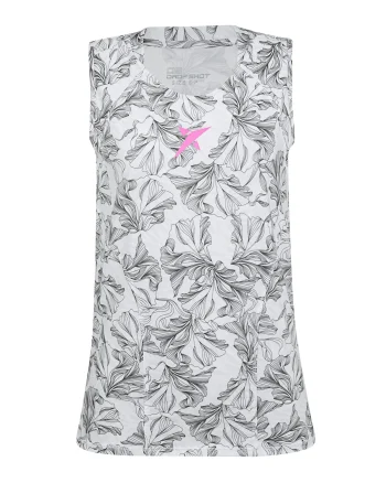 Regata Drop Shot Nicole 2.0  - Branco/Preto