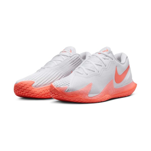 Tenis Nike M Zoon Vapor Cage 4 Rafa Branco/Laranja