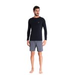 Camiseta Masculina UV HAMMERHEAD Manga Longa/ PRETO