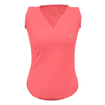 Camiseta Wilson Feminina Performance IV Pessego