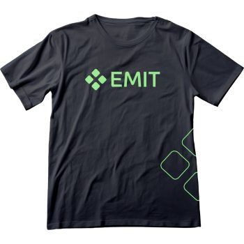Camiseta Emit UV - Preto/Verde