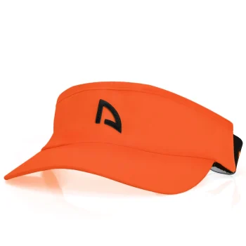 Viseira Shark Flex 04 - Laranja Fluor com Logo Preto