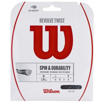 Corda Wilson Revolve Twist Spin & Durability Cinza1.30/16