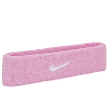 Testeira Nike Swoosh Rosa