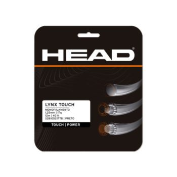 Corda Head Lynx Touch 17l 1.25 mm Preto Translucido - Set DLD Individual