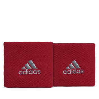 Munhequeira Adidas Curta com 02 Unidades - Vermelha