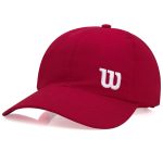 Boné Wilson Basic W Logo Vermelho