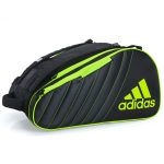 Raqueteira Adidas Pro Tour Para Padel e Beach Preta e Lime