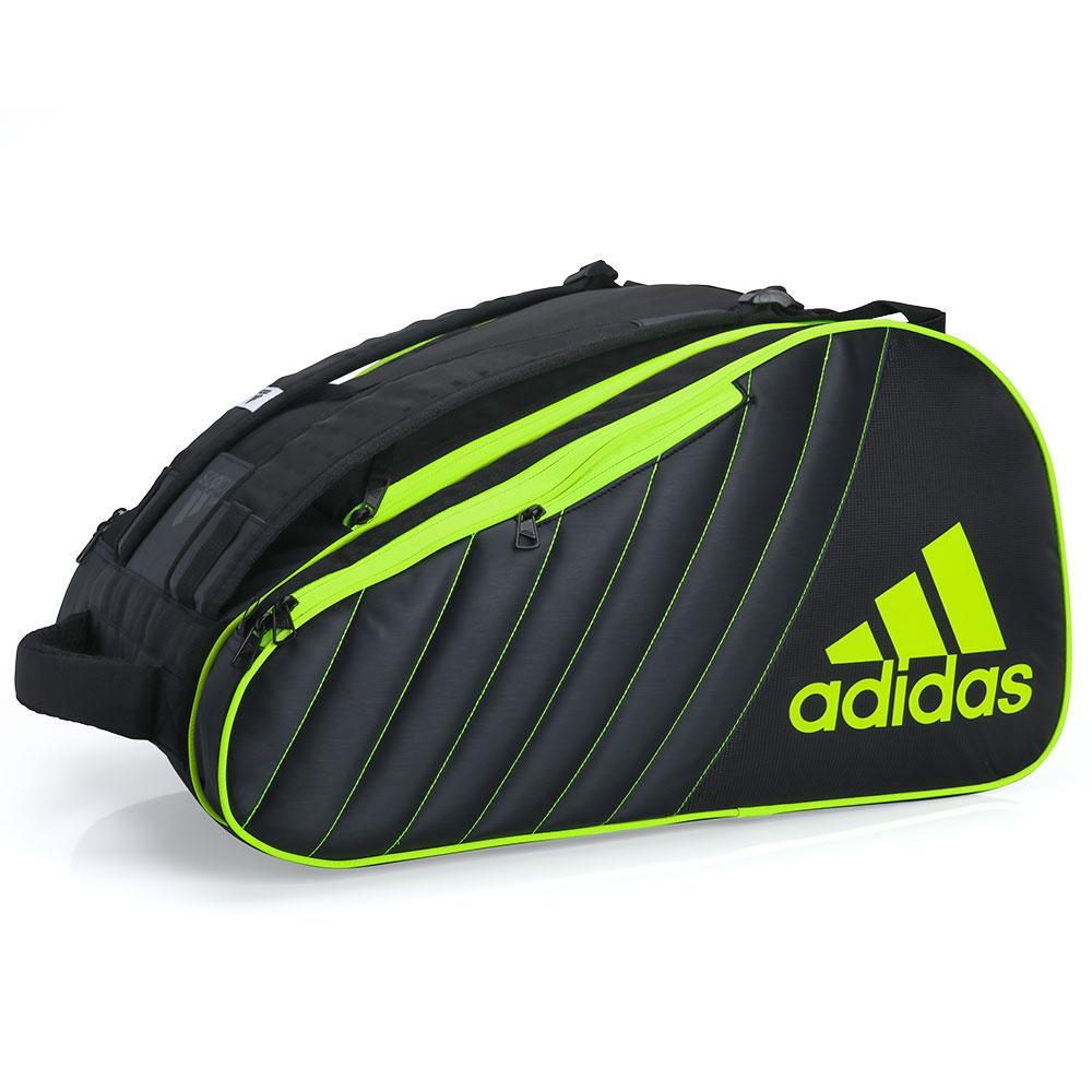 15255550678-l1.jpg Raqueteira Adidas Pro Tour Para Padel e Beach Preta e Lime