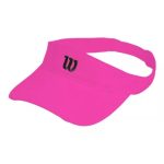 Viseira Core Wilson - Logo W - Pink Neon
