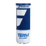 Bola de Tênis Babolat Team All Court  X3 - Tubo com 3 Bolas