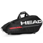 Raqueteira Head Tour Team Super 6R Preta e Laranja