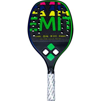 Raquete de Beach Tennis - Emit Hammer Full Carbon Azul