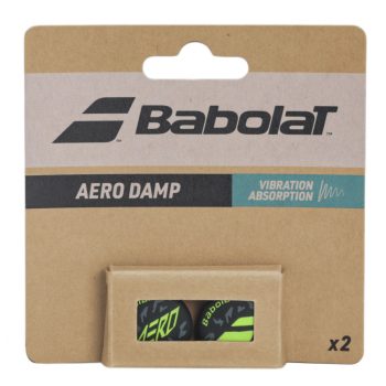 Antivibrador Babolat Aero Damp X2 Preto/Verde