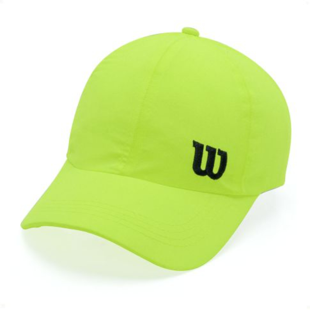 15364855390-bneon.jpg Boné Wilson Basic Logo Amarelo Neon