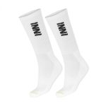 Meia Inni Game Cano Alto Pack c/2 - 39/44  Branca