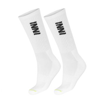 Meia Inni Game Cano Alto Pack c/2 - 39/44  Branca