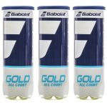 Bola Babolat Gold  All Court  - Pack com 3 Tubos
