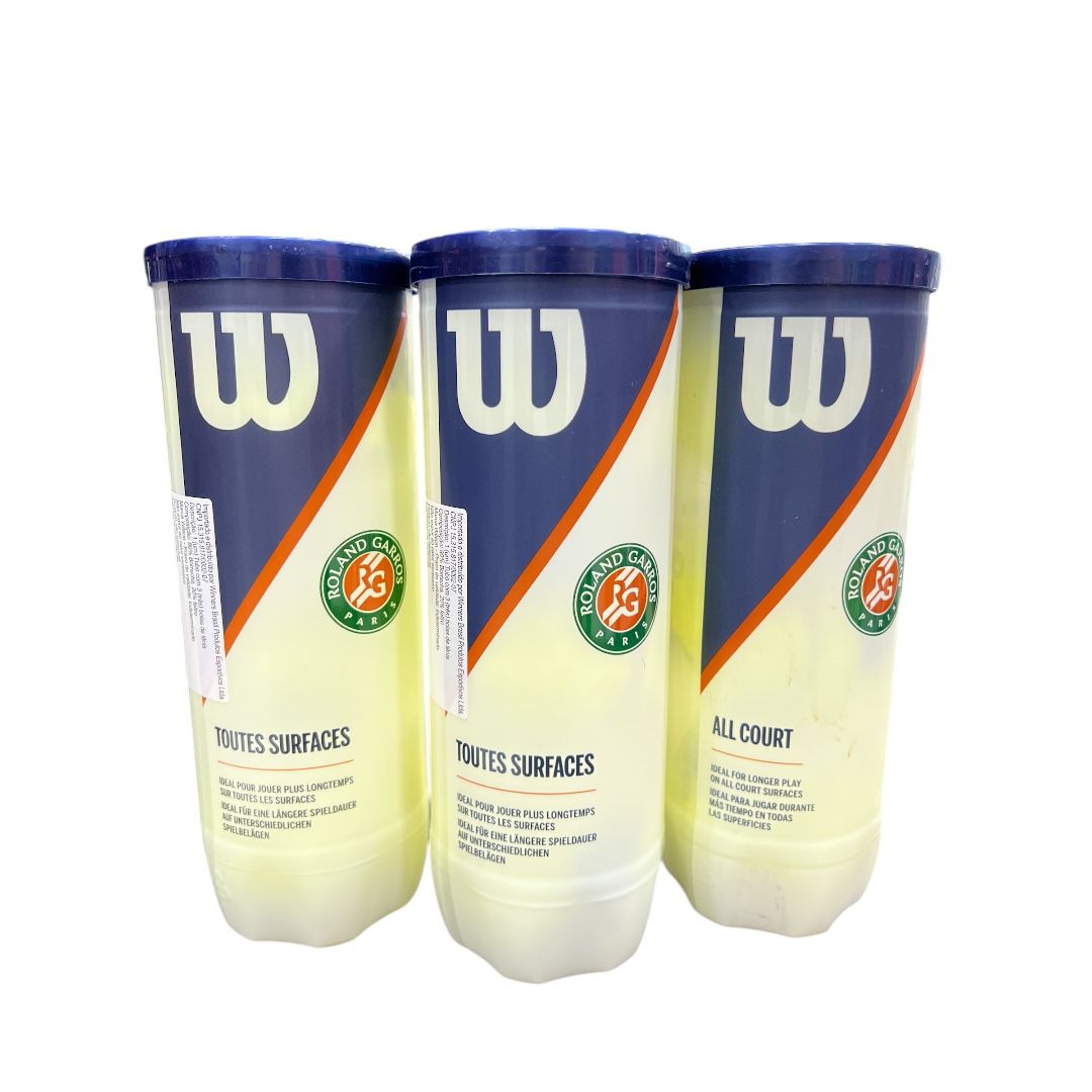 15316002966-whatsapp-image-2024-12-20-at-09-23-25.jpeg Bola de Tênis Wilson Roland Garros All Court - Kit 3 tubos