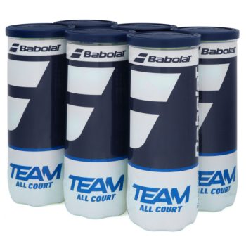 Bola de Tênis Babolat Team All Court  X3 -  Kit 6 Tubos
