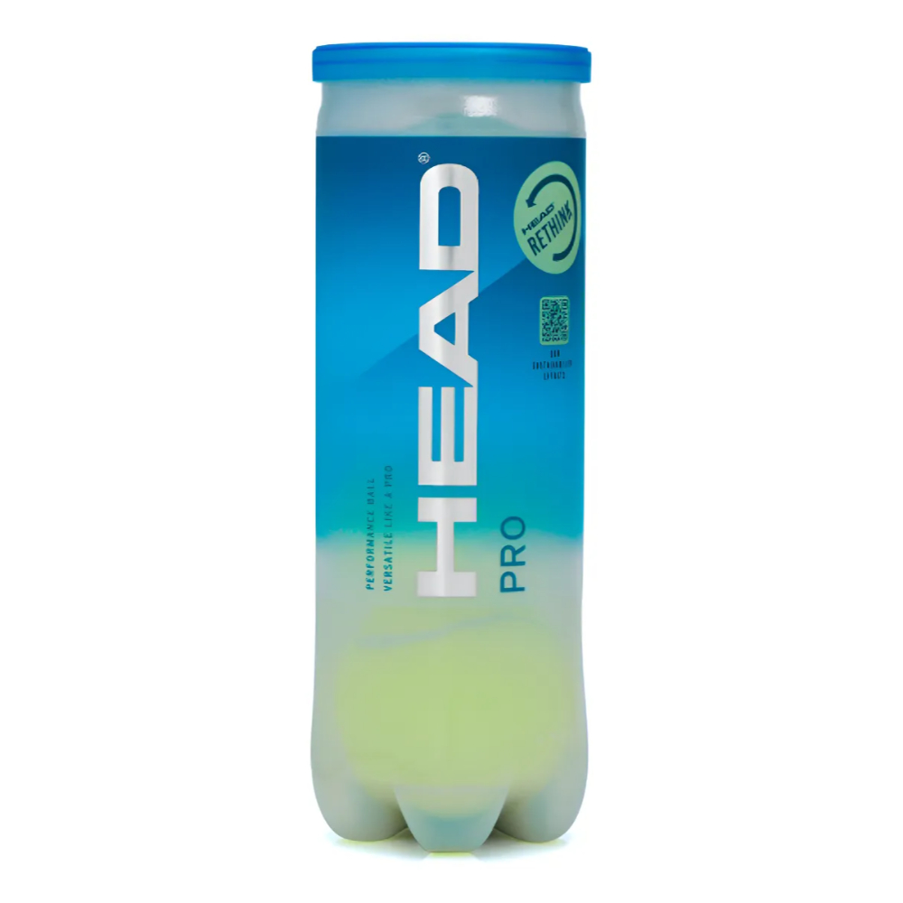 15394551559-proh.jpg Bola Head Padel Pro - Tubo Com 3 Bolas