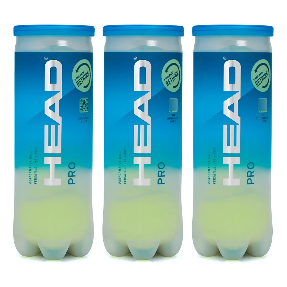 15394570266-proh-3tb.jpg Bola Head Padel Pro - 3Tubos Com 3 Bolas